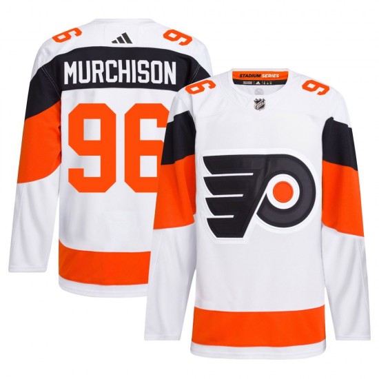Adidas Philadelphia Flyers Ty Murchison 2024 Stadium Series Primegreen Jersey - White Authentic