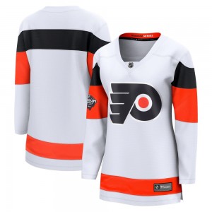 Women's Fanatics Branded Philadelphia Flyers Blank ＃ 2024 Stadium Series Jersey - White Breakaway