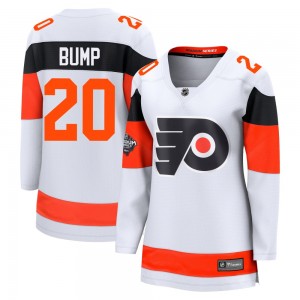 Women's Fanatics Branded Philadelphia Flyers Alex Bump 2024 Stadium Series Jersey - White Breakaway