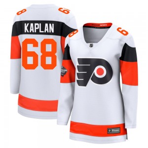 Women's Fanatics Branded Philadelphia Flyers Devin Kaplan 2024 Stadium Series Jersey - White Breakaway