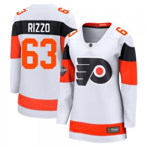 Women's Fanatics Branded Philadelphia Flyers Massimo Rizzo 2024 Stadium Series Jersey - White Breakaway
