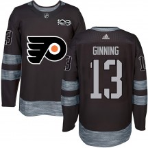 Youth Philadelphia Flyers Adam Ginning 1917-2017 100th Anniversary Jersey - Black Authentic