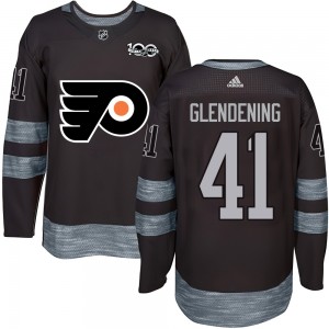 Youth Philadelphia Flyers Luke Glendening 1917-2017 100th Anniversary Jersey - Black Authentic