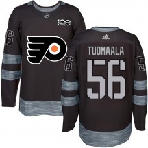 Youth Philadelphia Flyers Samu Tuomaala 1917-2017 100th Anniversary Jersey - Black Authentic