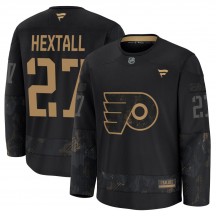 Fanatics Philadelphia Flyers Ron Hextall 2024 Military Appreciation Practice Jersey - Black Premium