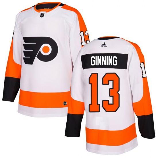 Adidas Philadelphia Flyers Adam Ginning Jersey - White Authentic