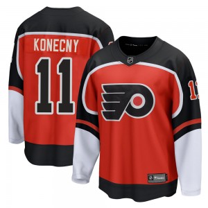 Youth Fanatics Branded Philadelphia Flyers Travis Konecny 2020/21 Special Edition Jersey - Orange Breakaway