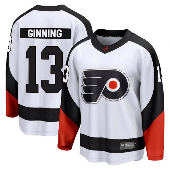 Fanatics Branded Philadelphia Flyers Adam Ginning Special Edition 2.0 Jersey - White Breakaway