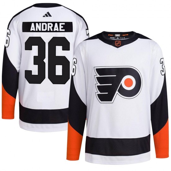 Youth Adidas Philadelphia Flyers Emil Andrae Reverse Retro 2.0 Jersey - White Authentic