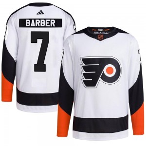 Youth Adidas Philadelphia Flyers Bill Barber Reverse Retro 2.0 Jersey - White Authentic