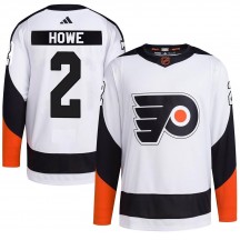 Youth Adidas Philadelphia Flyers Mark Howe Reverse Retro 2.0 Jersey - White Authentic