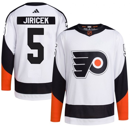 Youth Adidas Philadelphia Flyers David Jiricek Reverse Retro 2.0 Jersey - White Authentic