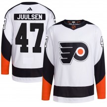 Youth Adidas Philadelphia Flyers Noah Juulsen Reverse Retro 2.0 Jersey - White Authentic