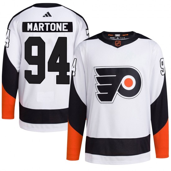 Youth Adidas Philadelphia Flyers Porter Martone Reverse Retro 2.0 Jersey - White Authentic