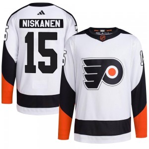 Youth Adidas Philadelphia Flyers Matt Niskanen Reverse Retro 2.0 Jersey - White Authentic