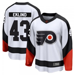 Youth Fanatics Branded Philadelphia Flyers Oscar Eklind Special Edition 2.0 Jersey - White Breakaway