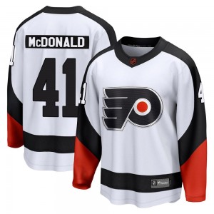 Youth Fanatics Branded Philadelphia Flyers Hunter McDonald Special Edition 2.0 Jersey - White Breakaway