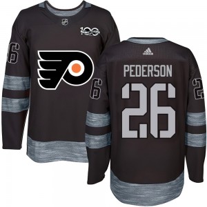 Philadelphia Flyers Lane Pederson 1917-2017 100th Anniversary Jersey - Black Authentic